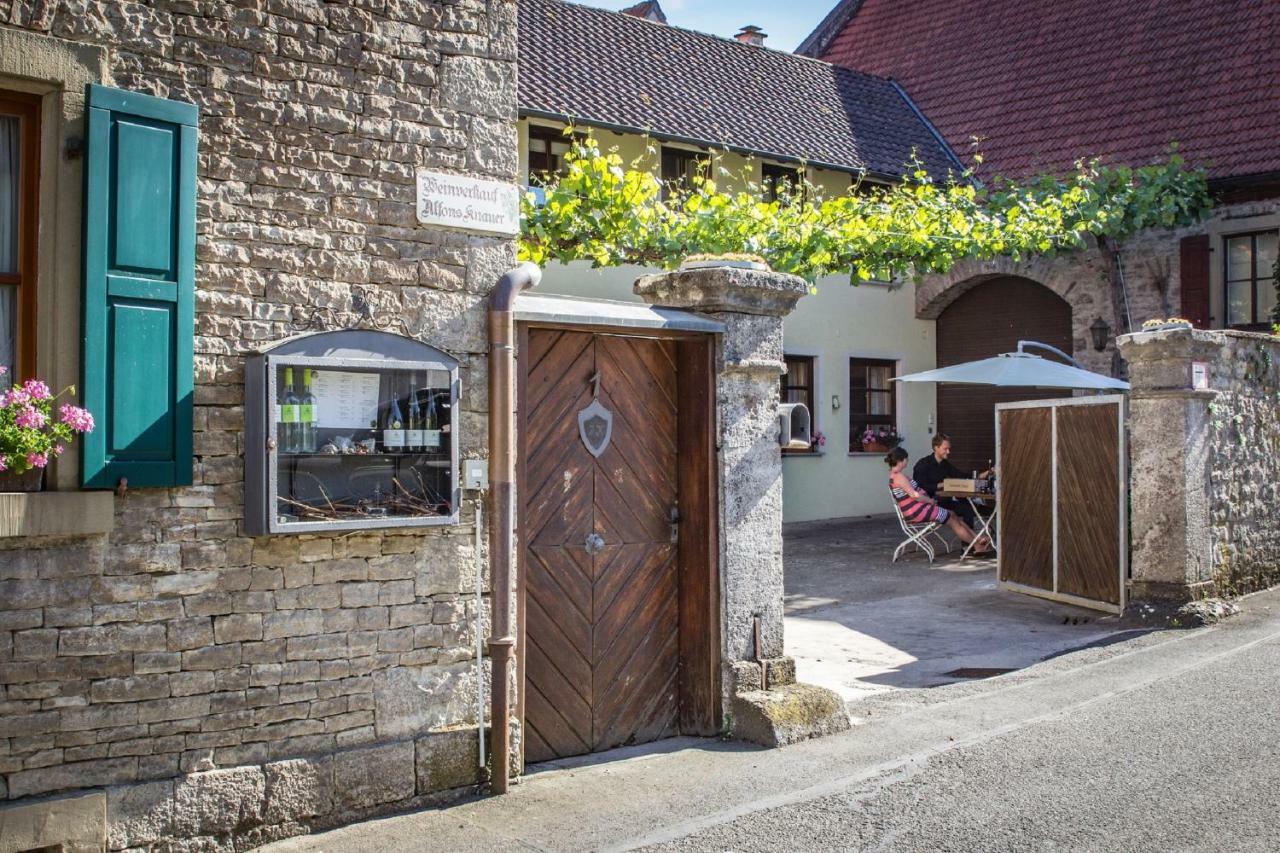 Weingut Knauer Daire Dettelbach Dış mekan fotoğraf